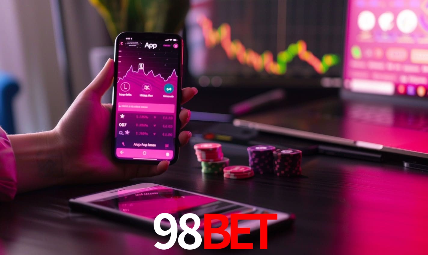 Comparação APP mobile vs versão web da 98bet